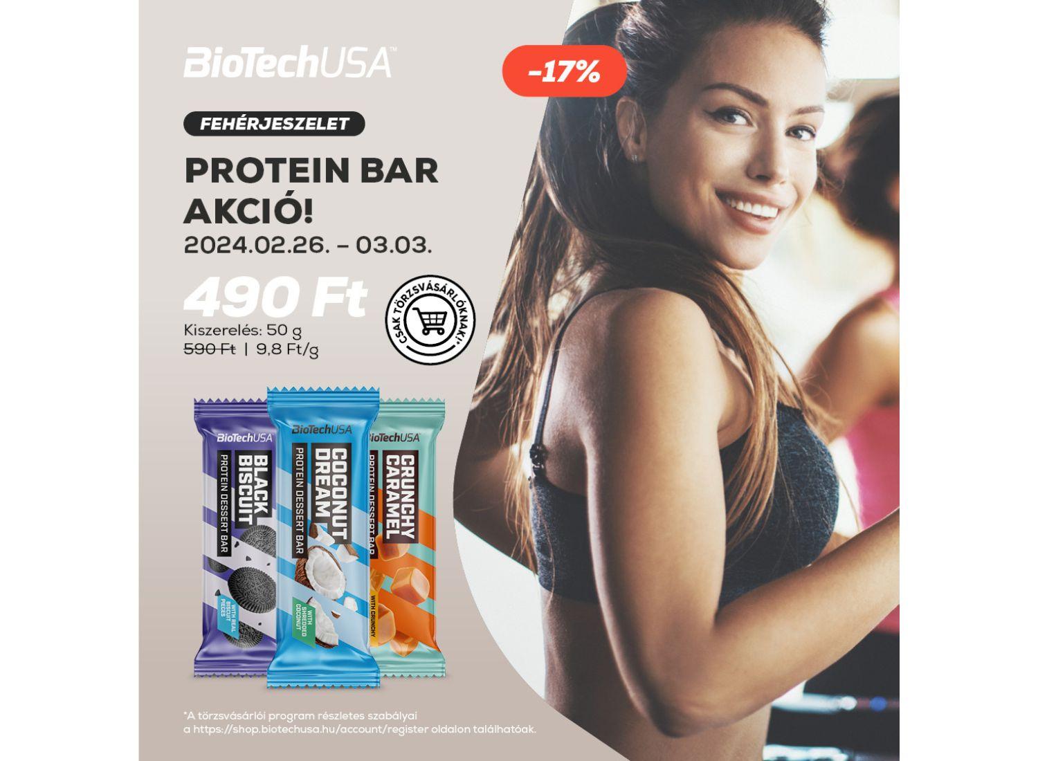 BioTechUSA Protein Dessert Bar akció